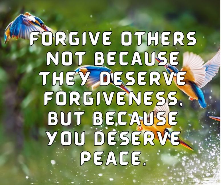 The Power of Forgiveness