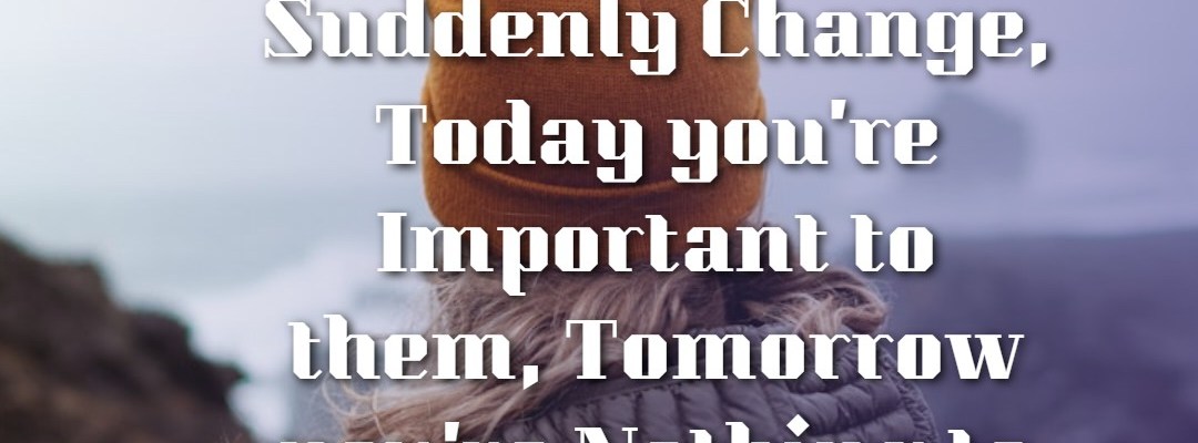 Prepare to Survive Alone: Embrace Self-Reliance as People Change