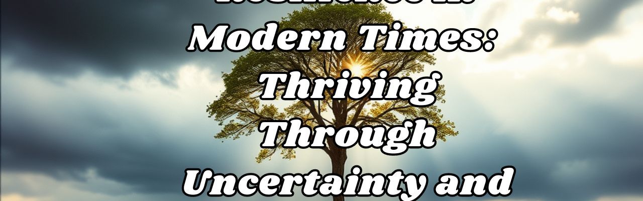 Resilience in Modern Times: Thriving Through Uncertainty and Adversity